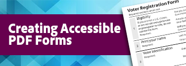 Creating Accessible Forms